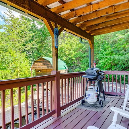 Bryson City Cabin Rental With Views And Hot Tub 外观 照片
